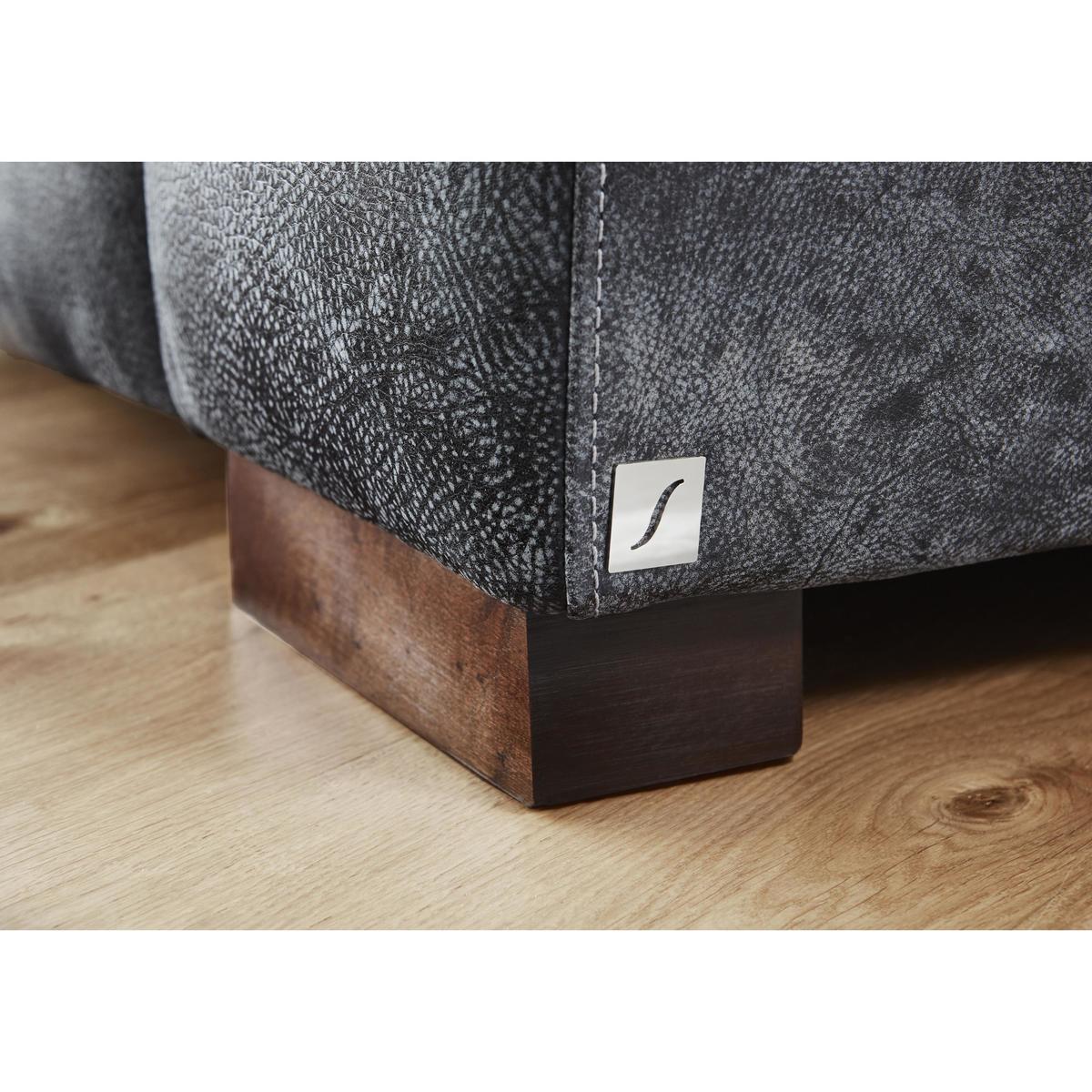 Castella Leather Armchair - Black - By Furniture Village – image 3