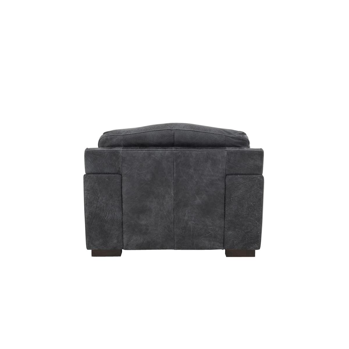Castella Leather Armchair - Black - By Furniture Village – image 6
