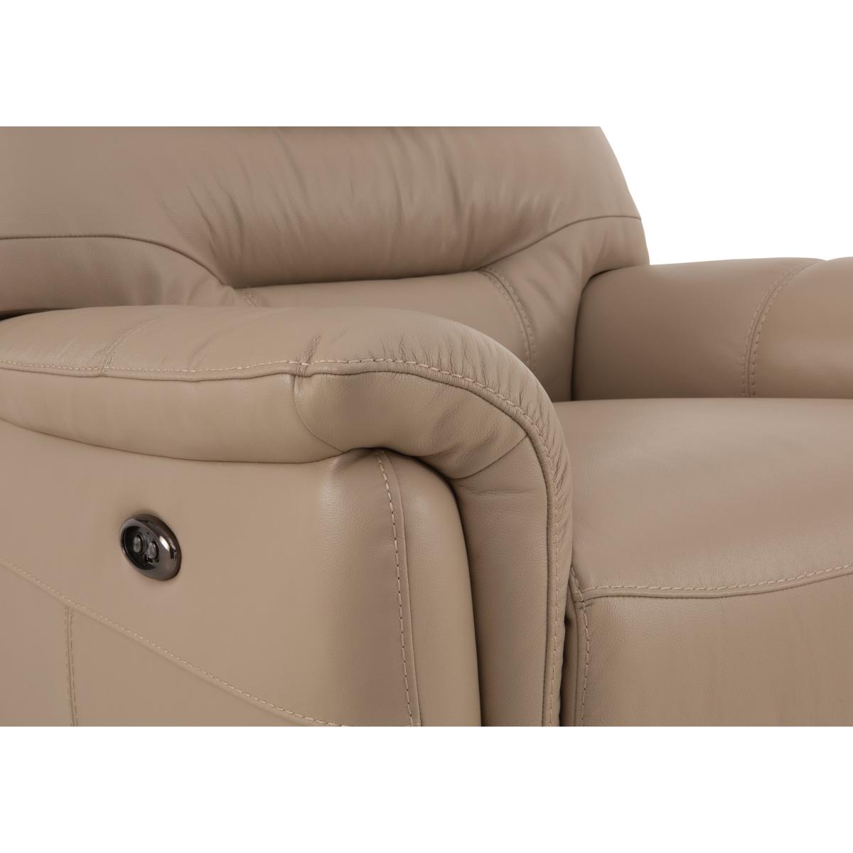 Chicago NC Leather Armchair - NC Pebble – image 2