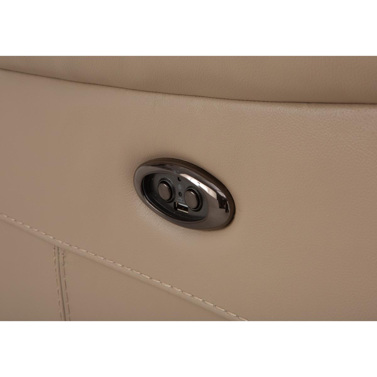 Chicago NC Leather Armchair - NC Pebble – image 3