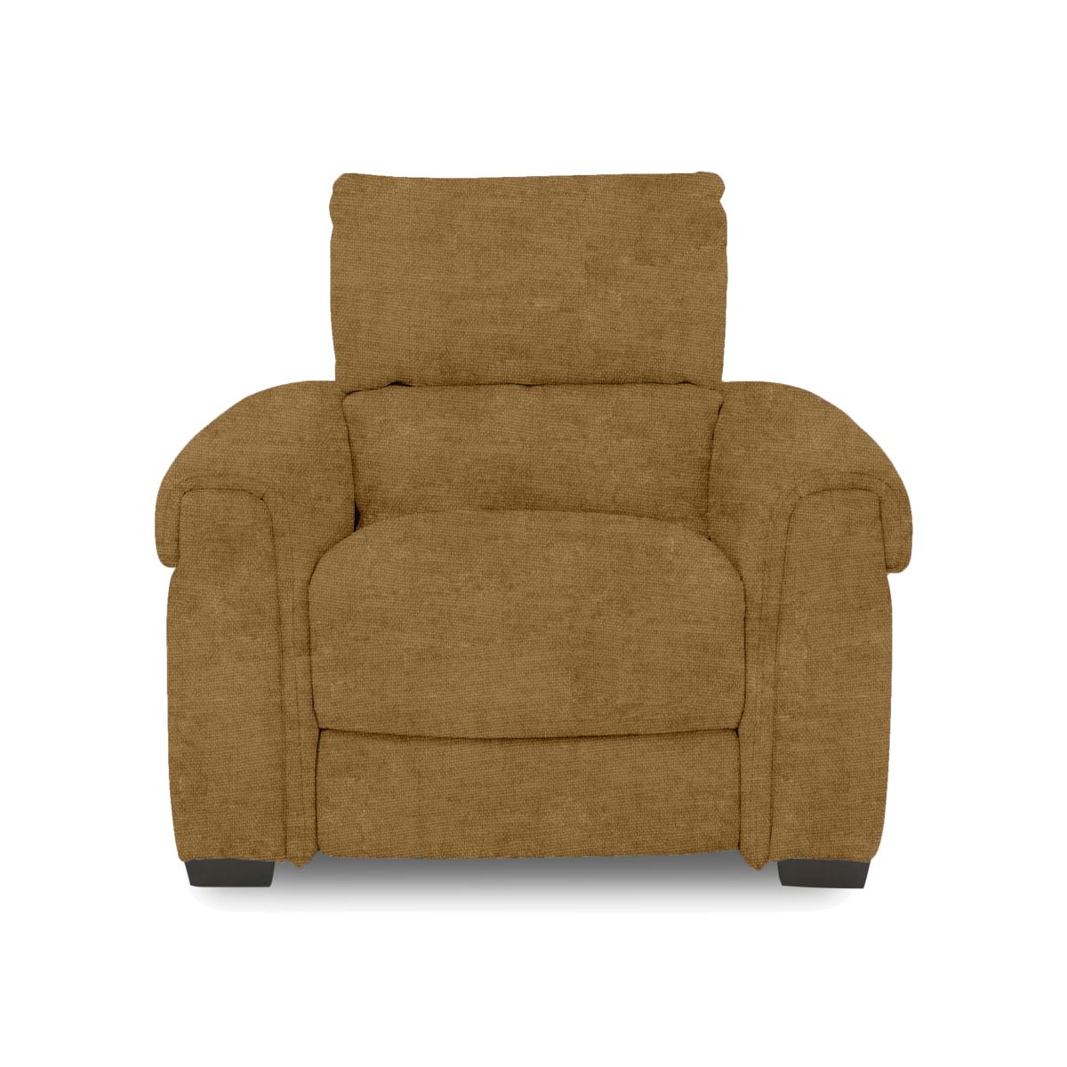 Nixon Fabric Chair - Honey Yellow – image 1