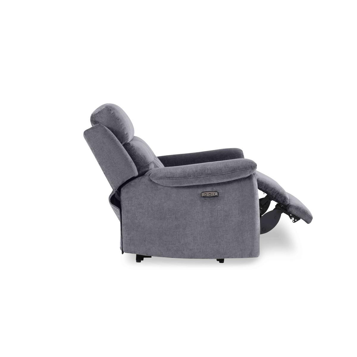 Springer Fabric Armchair - Sapphire – image 4