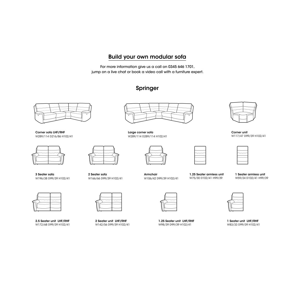 Springer Fabric Armchair - Sapphire – image 5