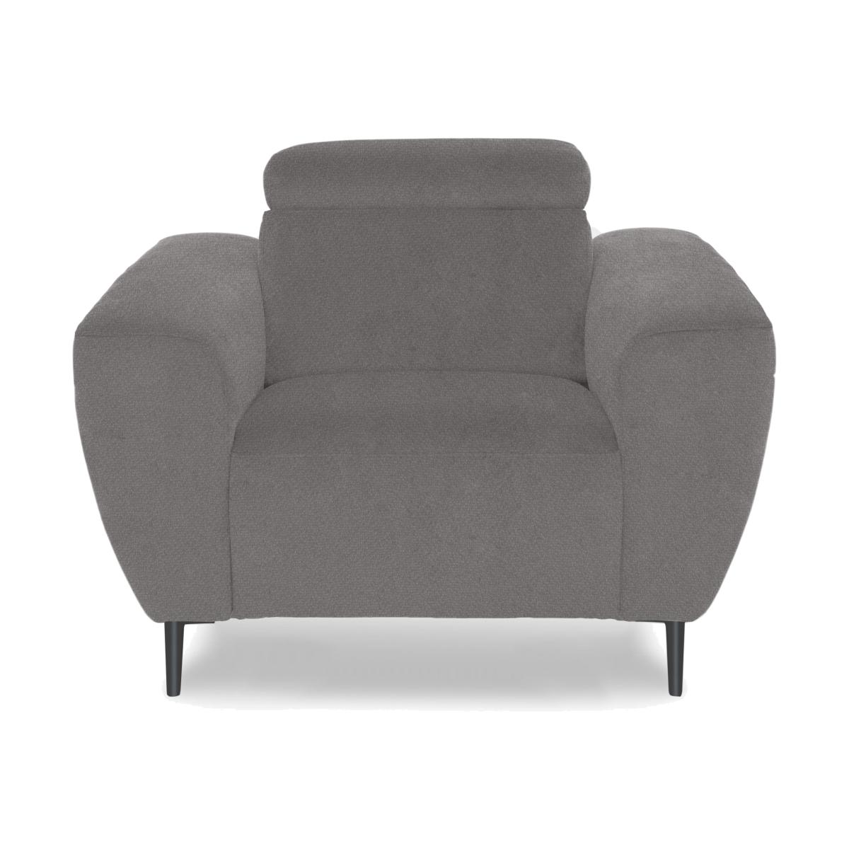 Nicoletti Italia - Milano Fabric Power Recliner Chair - Coupe Grigio Topo