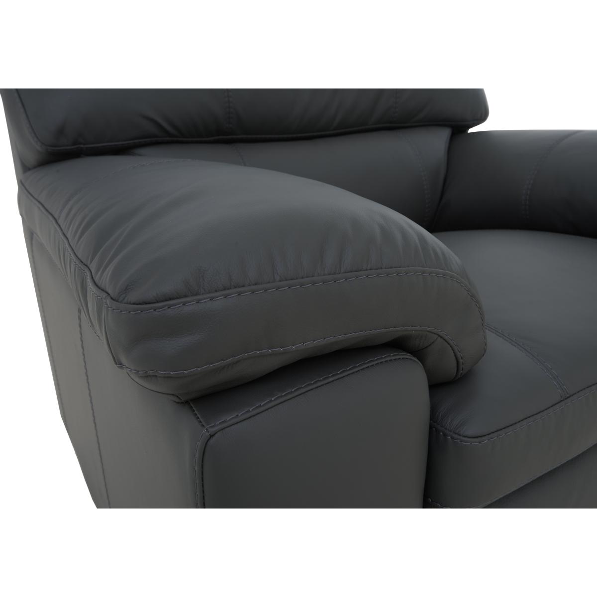 Cozee BV Leather Armchair - Classic Black – image 4