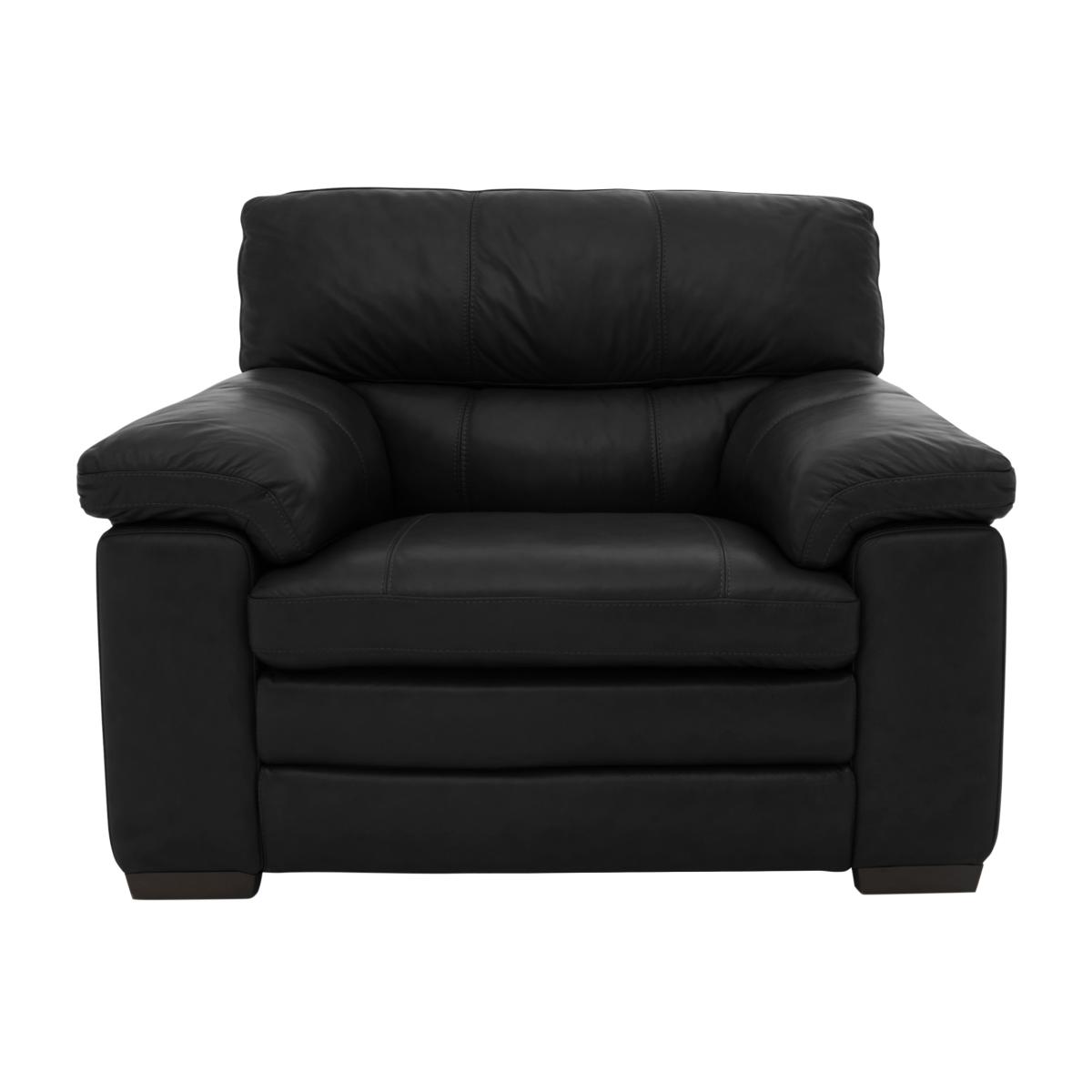 Cozee BV Leather Armchair - Classic Black – image 1