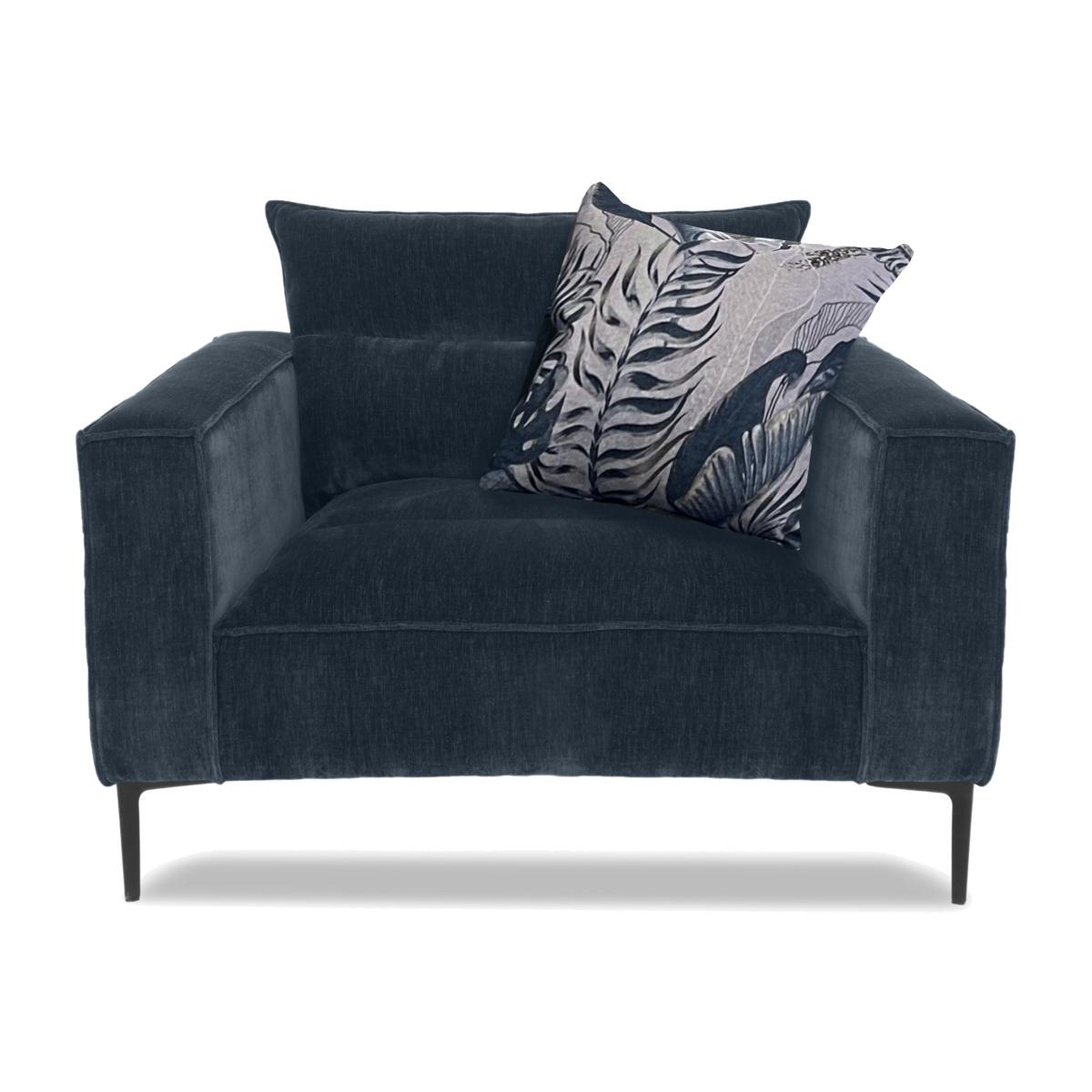 Alexander and James - Boutique Jade Fabric Chair - Berlin Prussian