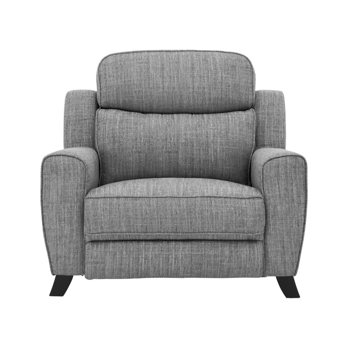 Comfort Story - Title Fabric Snuggler Power Recliner Armchair - Grey