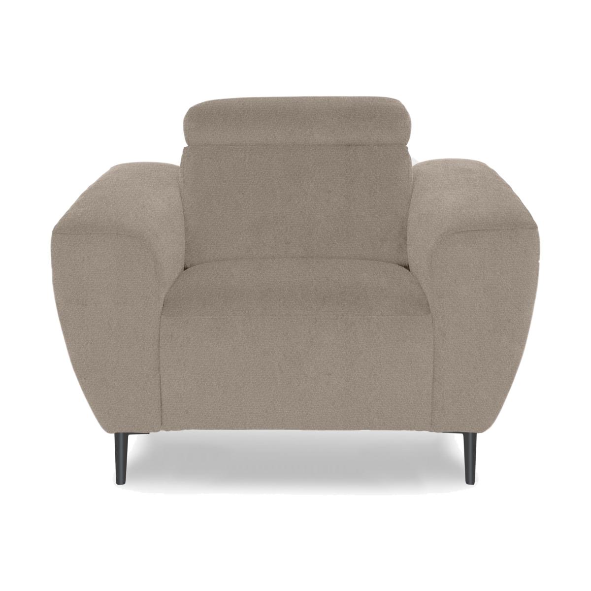 Nicoletti Italia - Milano Fabric Power Recliner Chair - Coupe Nocciola
