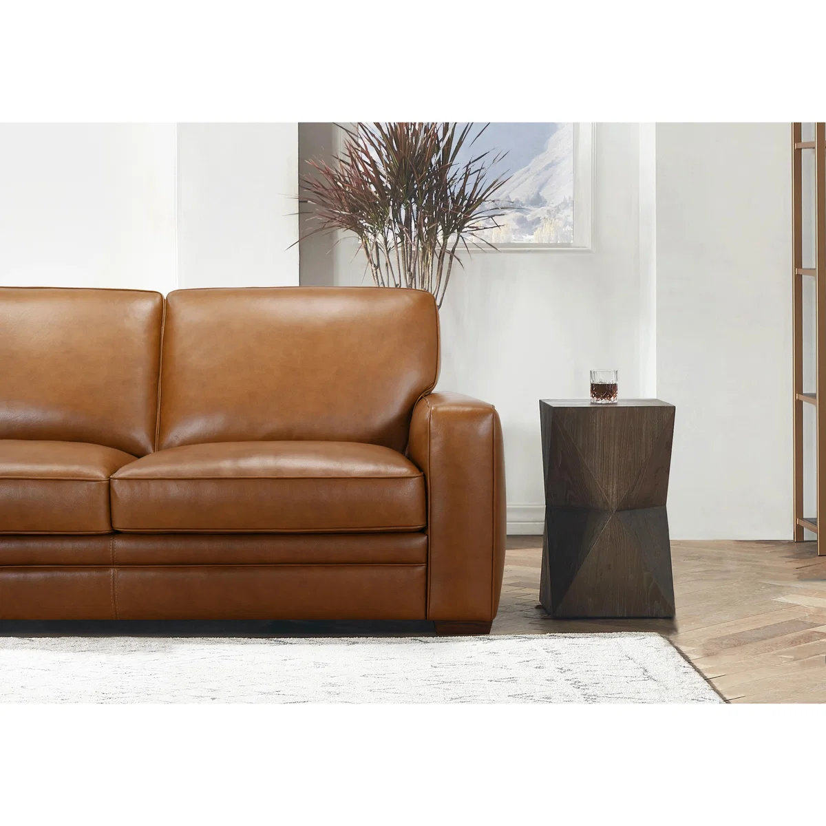 Aspen 2 Seater Leather Sofa - Sofas and Armchairs – image 2