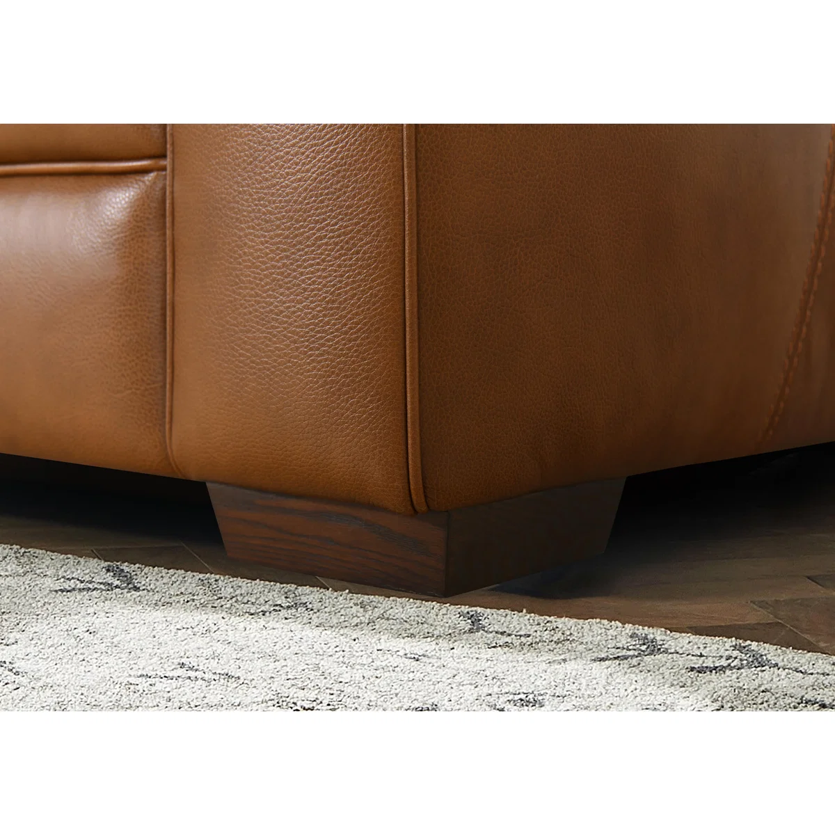Aspen 2 Seater Leather Sofa - Sofas and Armchairs – image 4