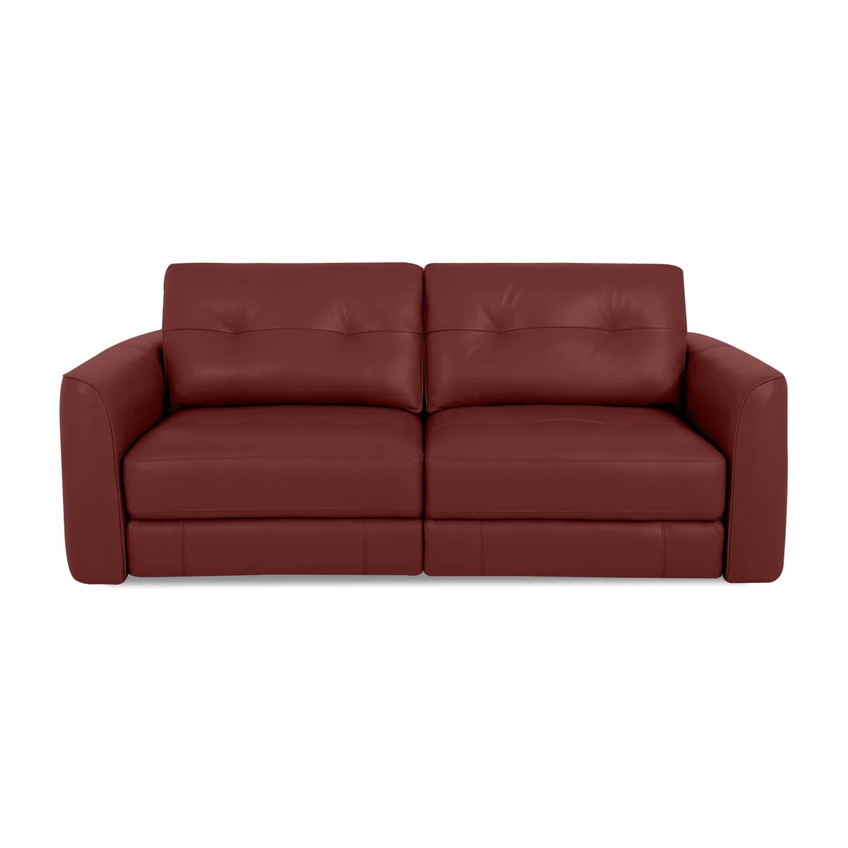 World of Leather - Drift 2.5 Seater Leather Power Glider Sofa - BV Deep Red - Sofas and Armchairs - In Time for Christmas – image 1