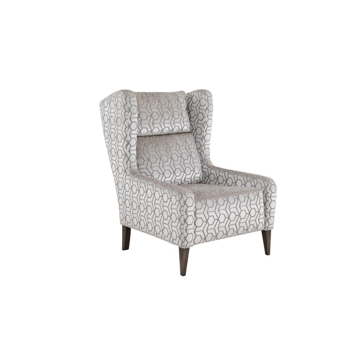 Boutique Splendour Fabric Accent Chair - Pattern – image 6