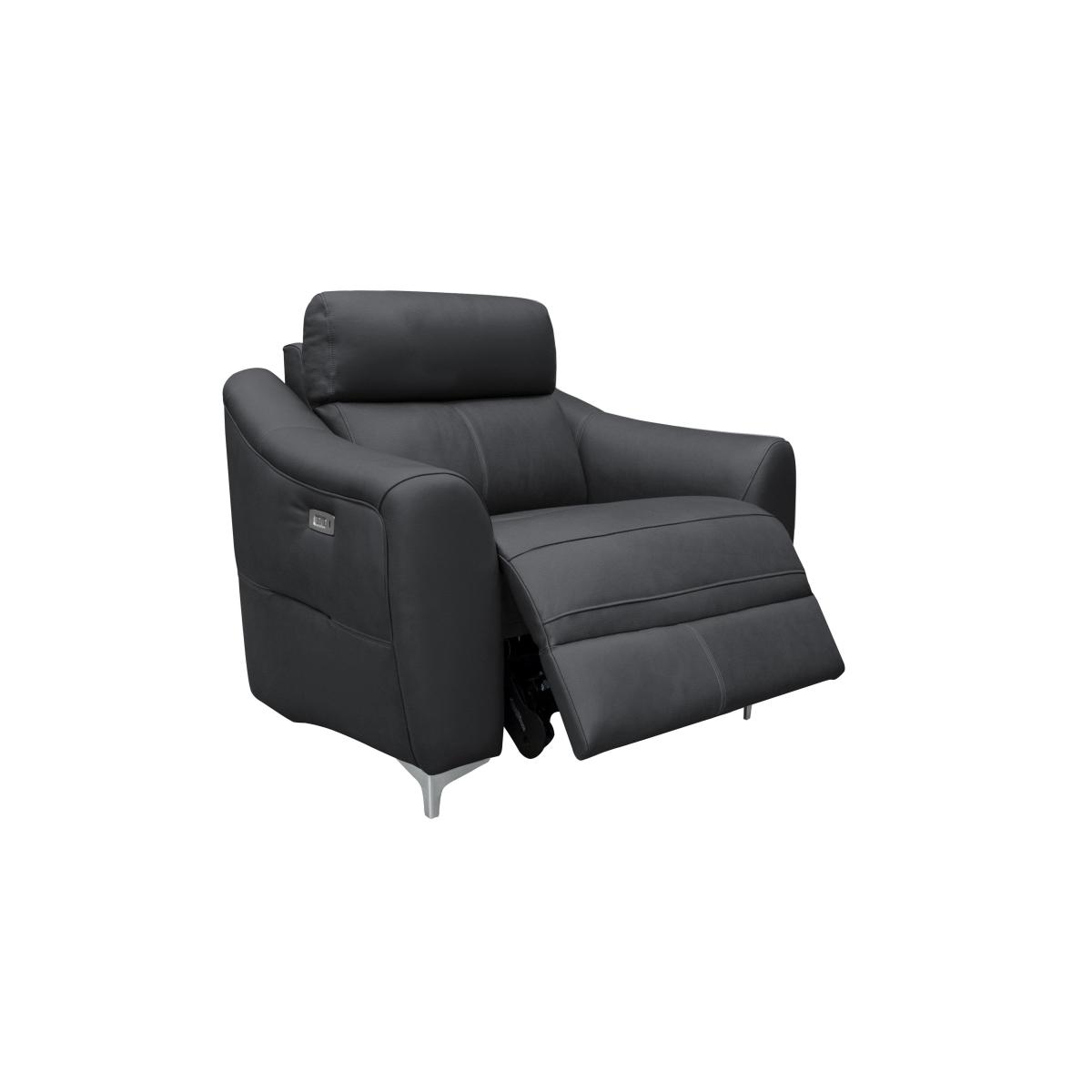 G Plan - Lucca Leather Armchair with Manual Recliner - Texas Tan – image 2