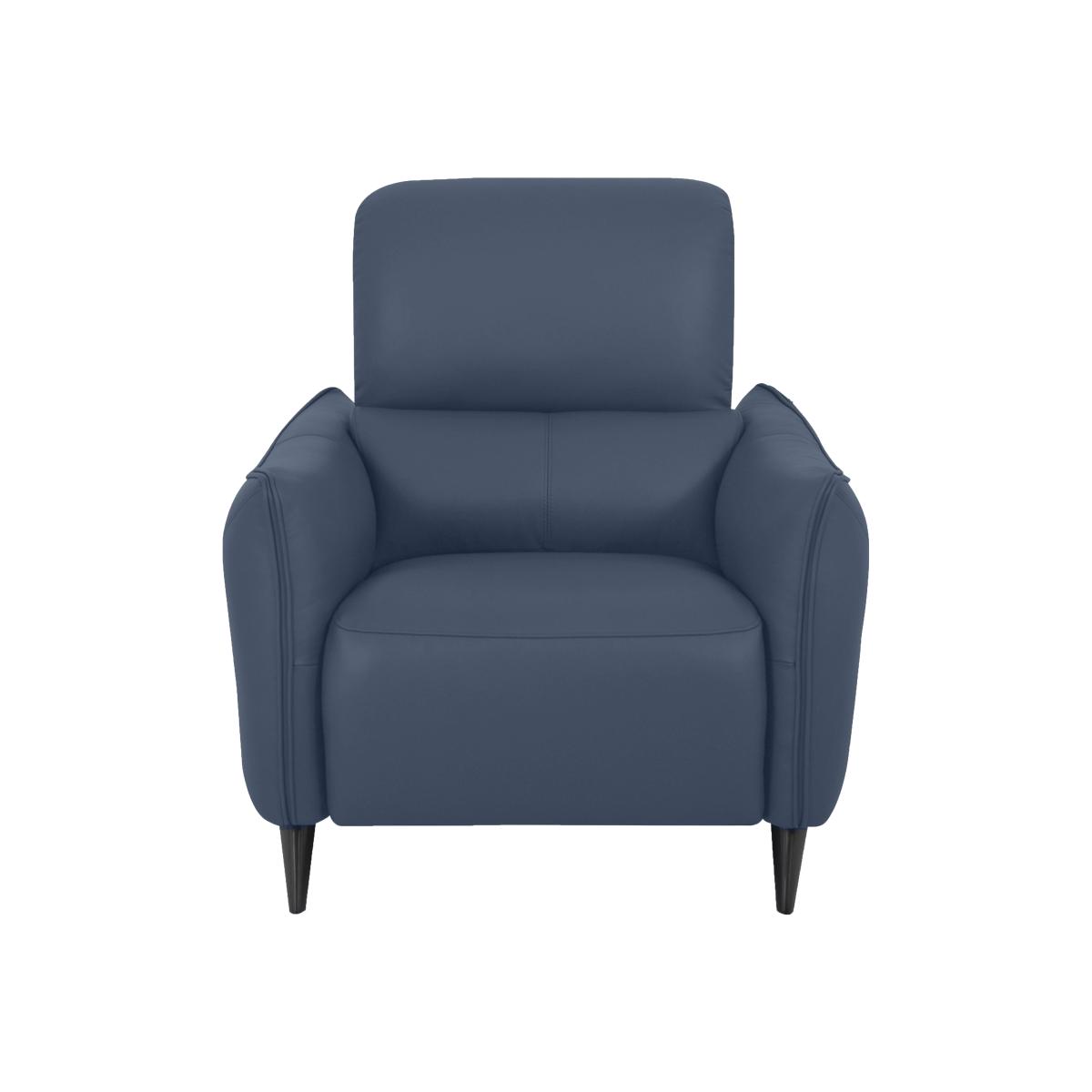 Domicil - Maddox Leather Power Recliner Chair - NP Ocean Blue