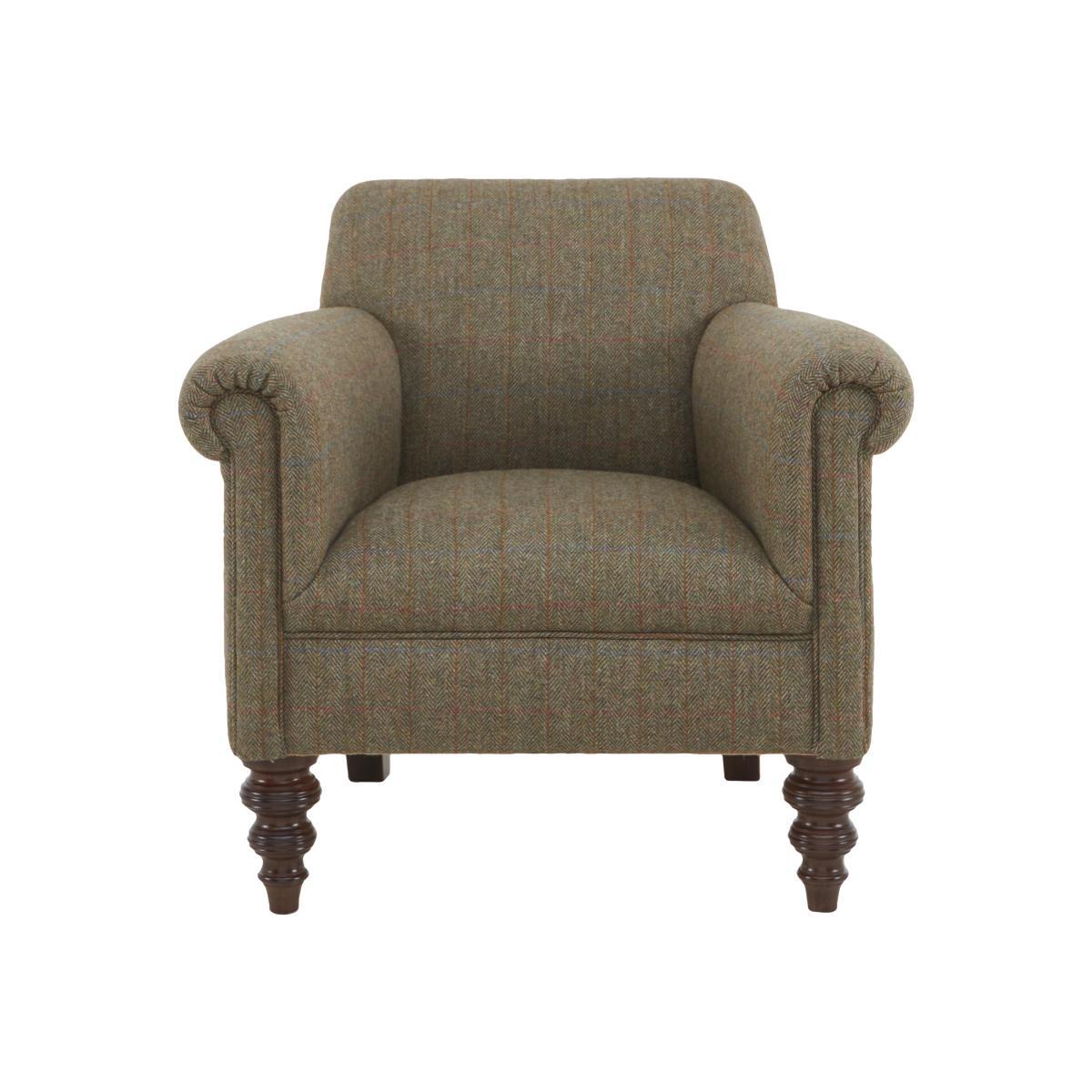 Tetrad - Talisker Tweed Fabric Accent Chair – image 1