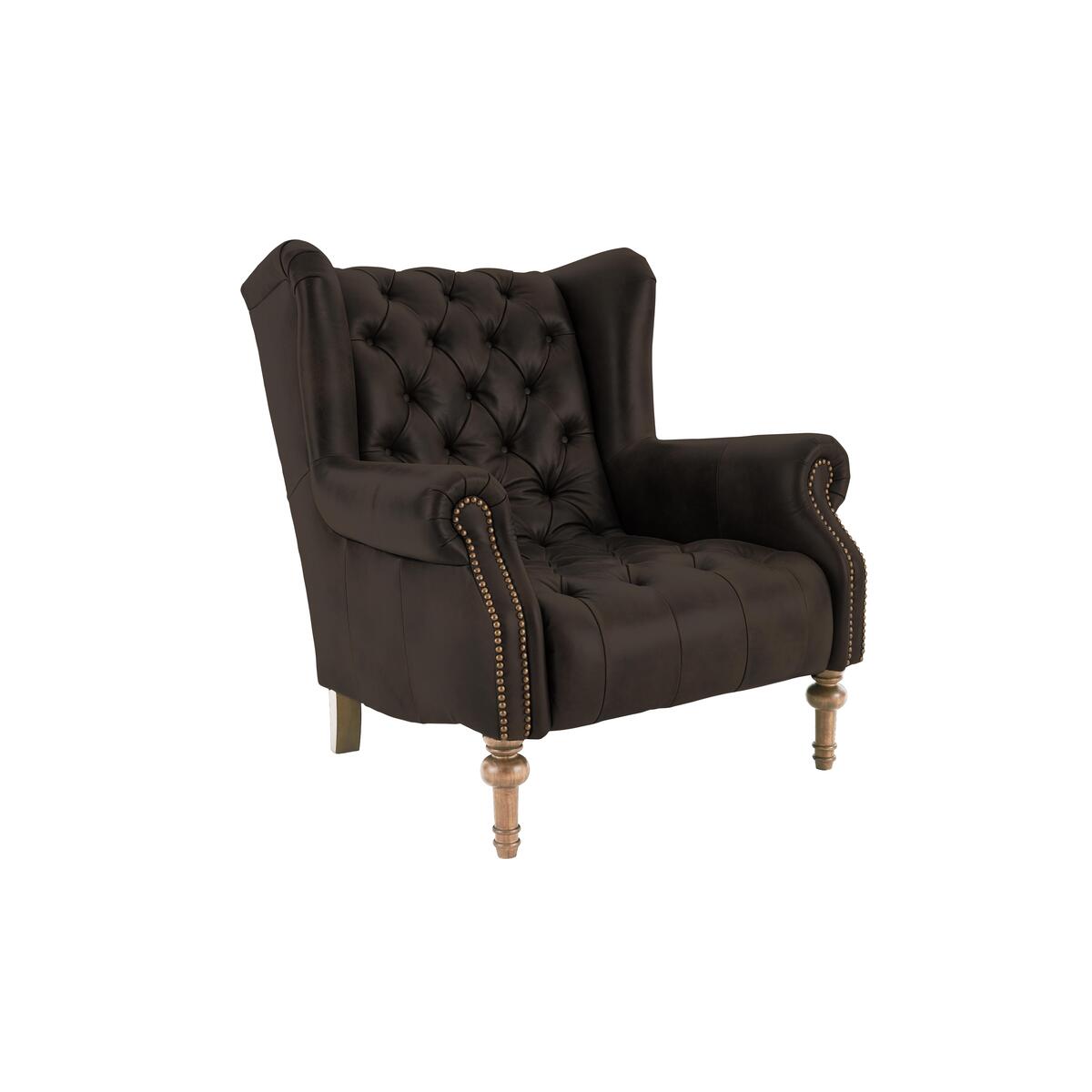 Alexander and James - New England Windham Leather Armchair – image 3
