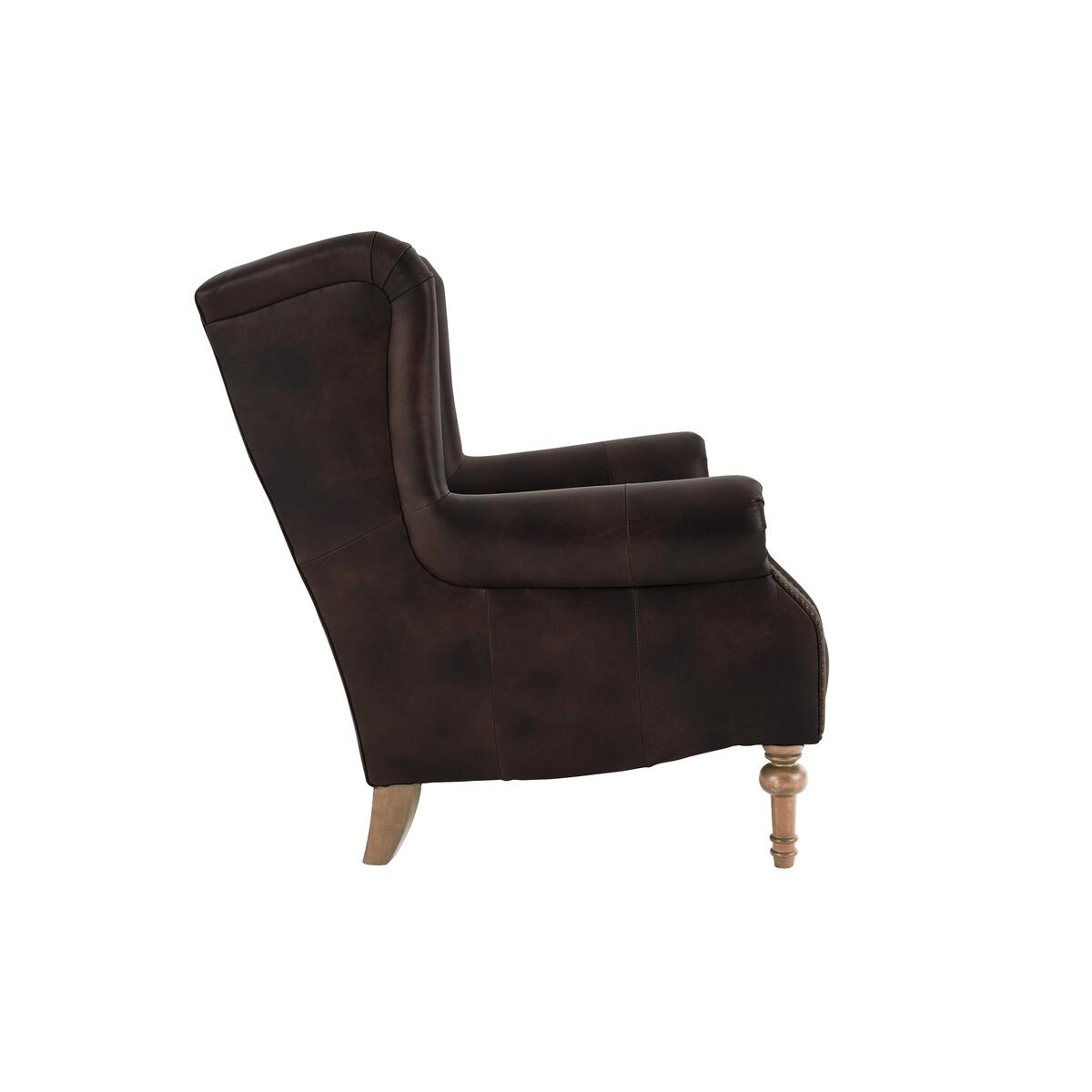 Alexander and James - New England Windham Leather Armchair – image 4