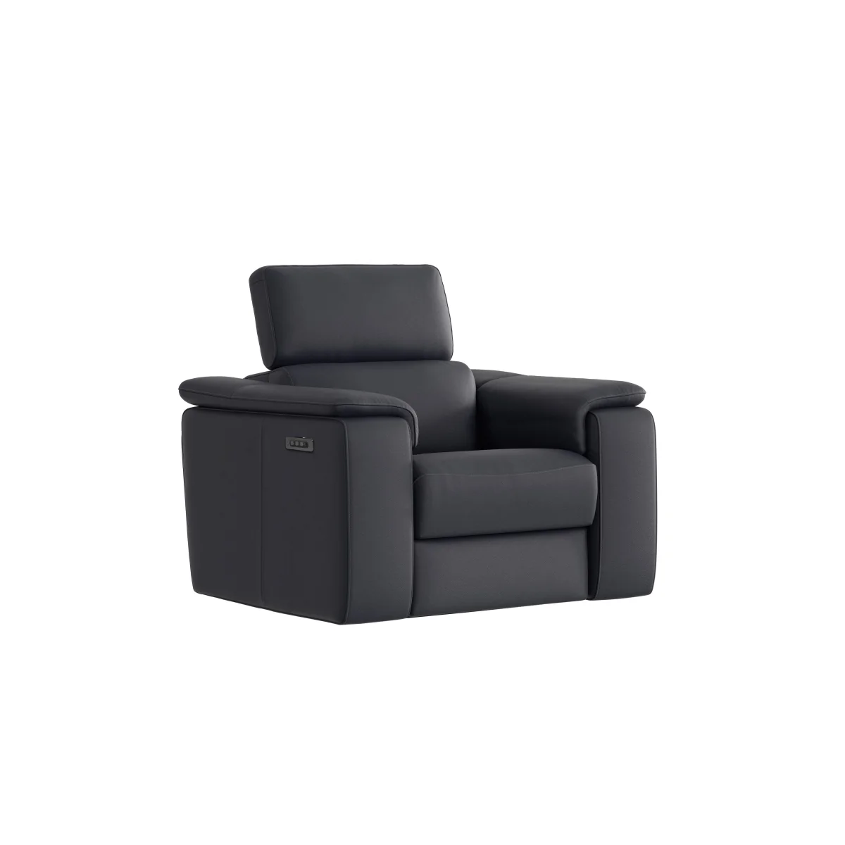 Nicoletti - Canto TO Leather Armchair - Torello Blu – image 2