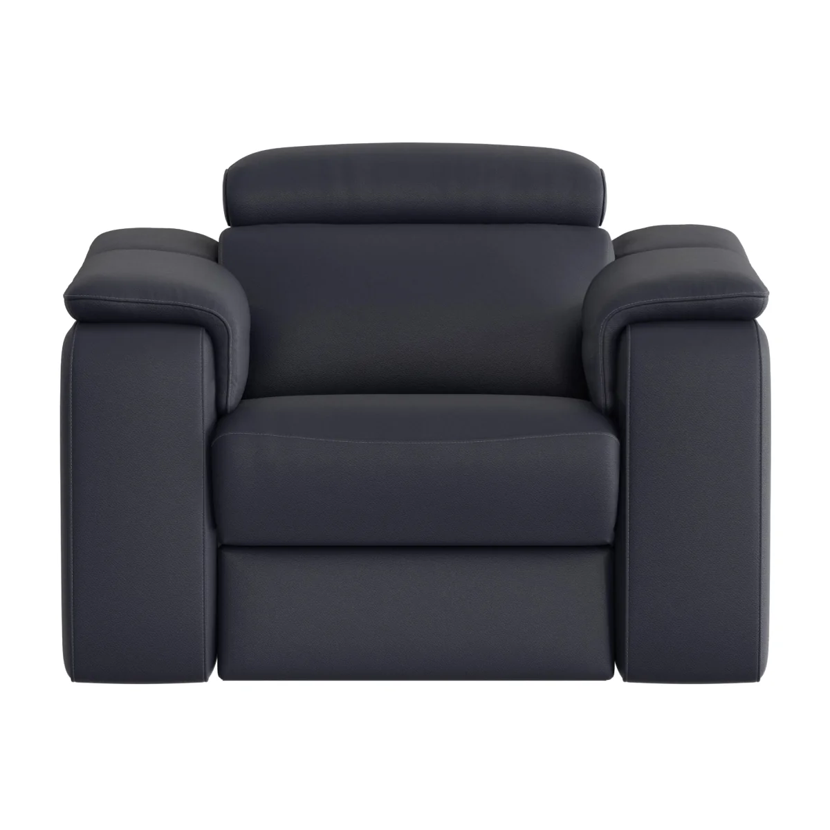 Nicoletti - Canto TO Leather Armchair - Torello Blu – image 1