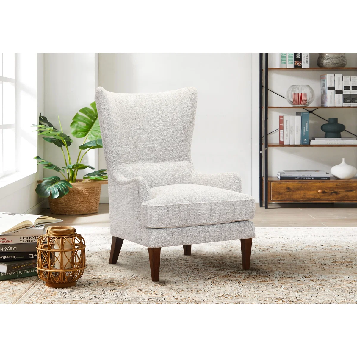 Aspen Fabric Wing Chair - Sofas and Armchairs – image 2