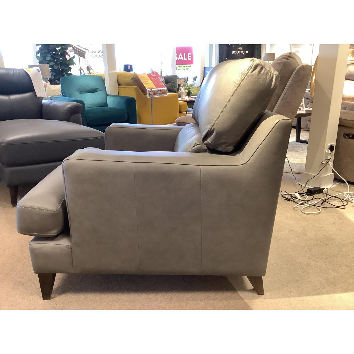 Lounge Co. Romilly leather chair – image 3