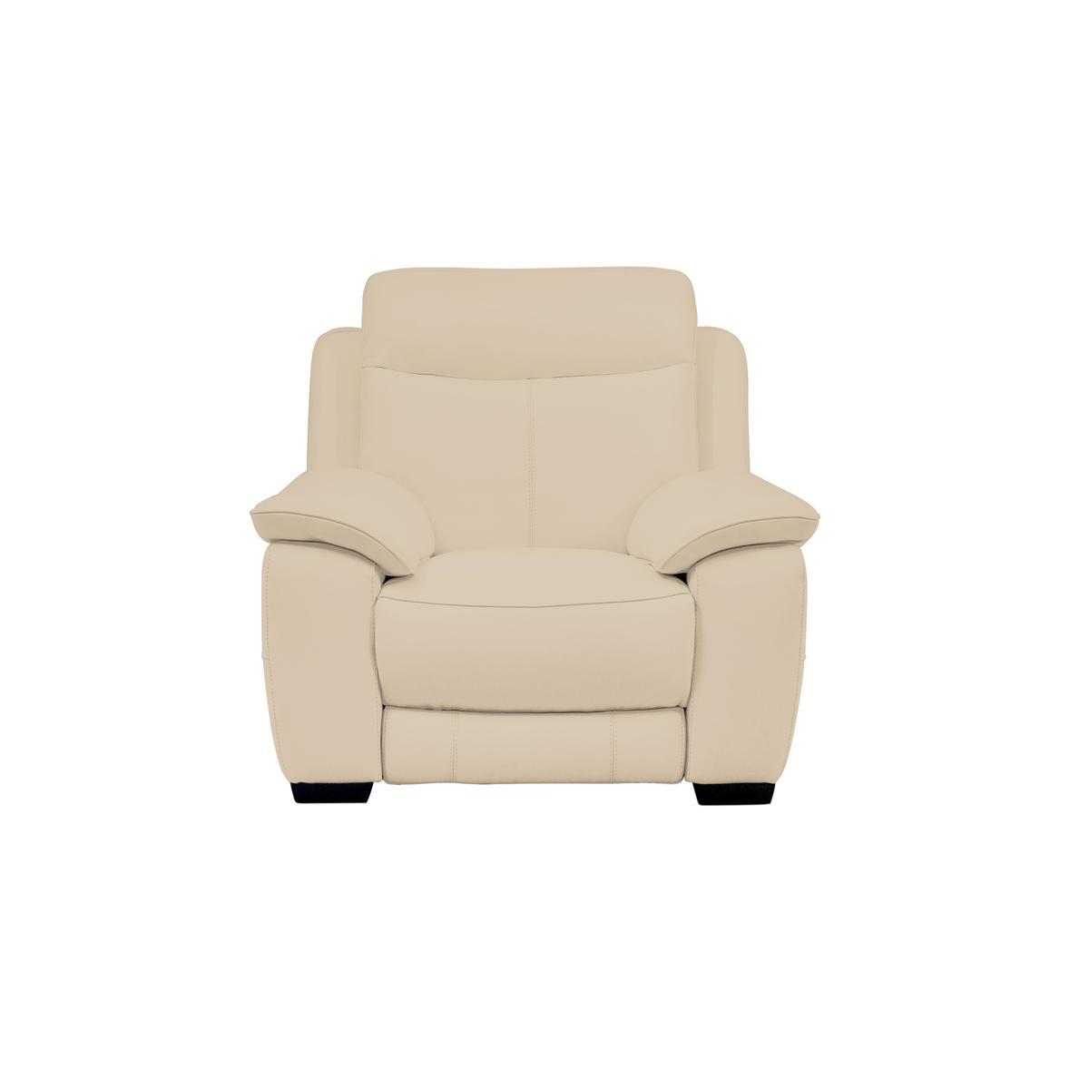 Starlight Express Leather Power Recliner Armchair - Only One Left! - Grey - By Furniture Village – image 6