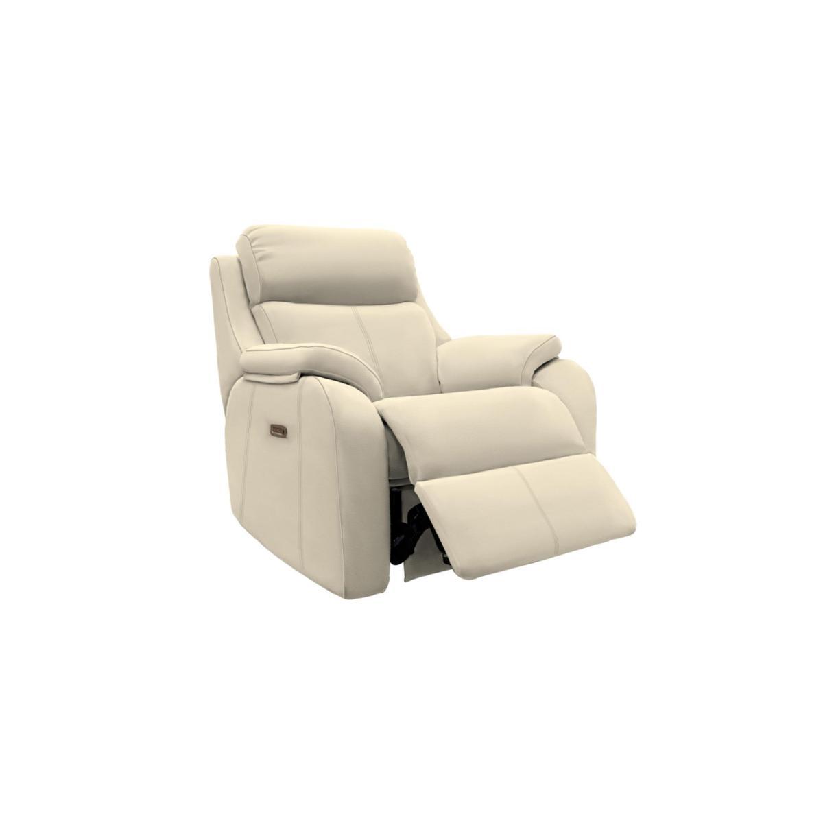 G Plan - Kingsbury Leather Power Recliner Armchair with Power Headrests – image 2