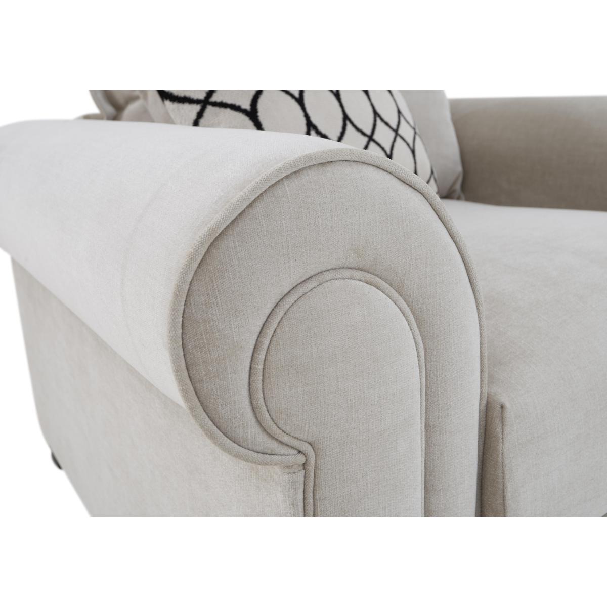 Alexander and James - Sumptuous Fabric Armchair – image 3
