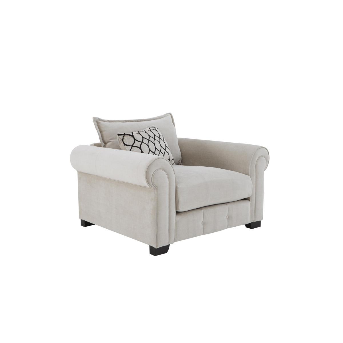 Alexander and James - Sumptuous Fabric Armchair – image 6