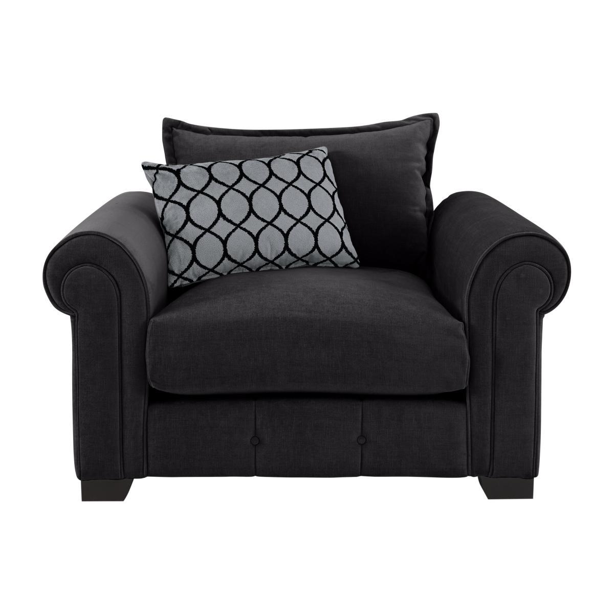 Alexander and James - Sumptuous Fabric Armchair – image 1