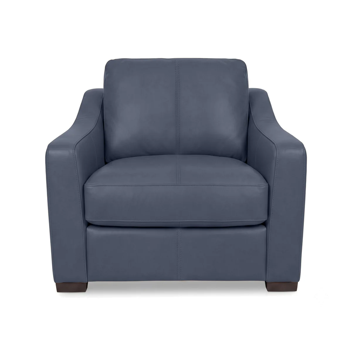 World of Leather - Nap Leather Snuggler Chair - Sofas and Armchairs - In Time for Christmas – image 1