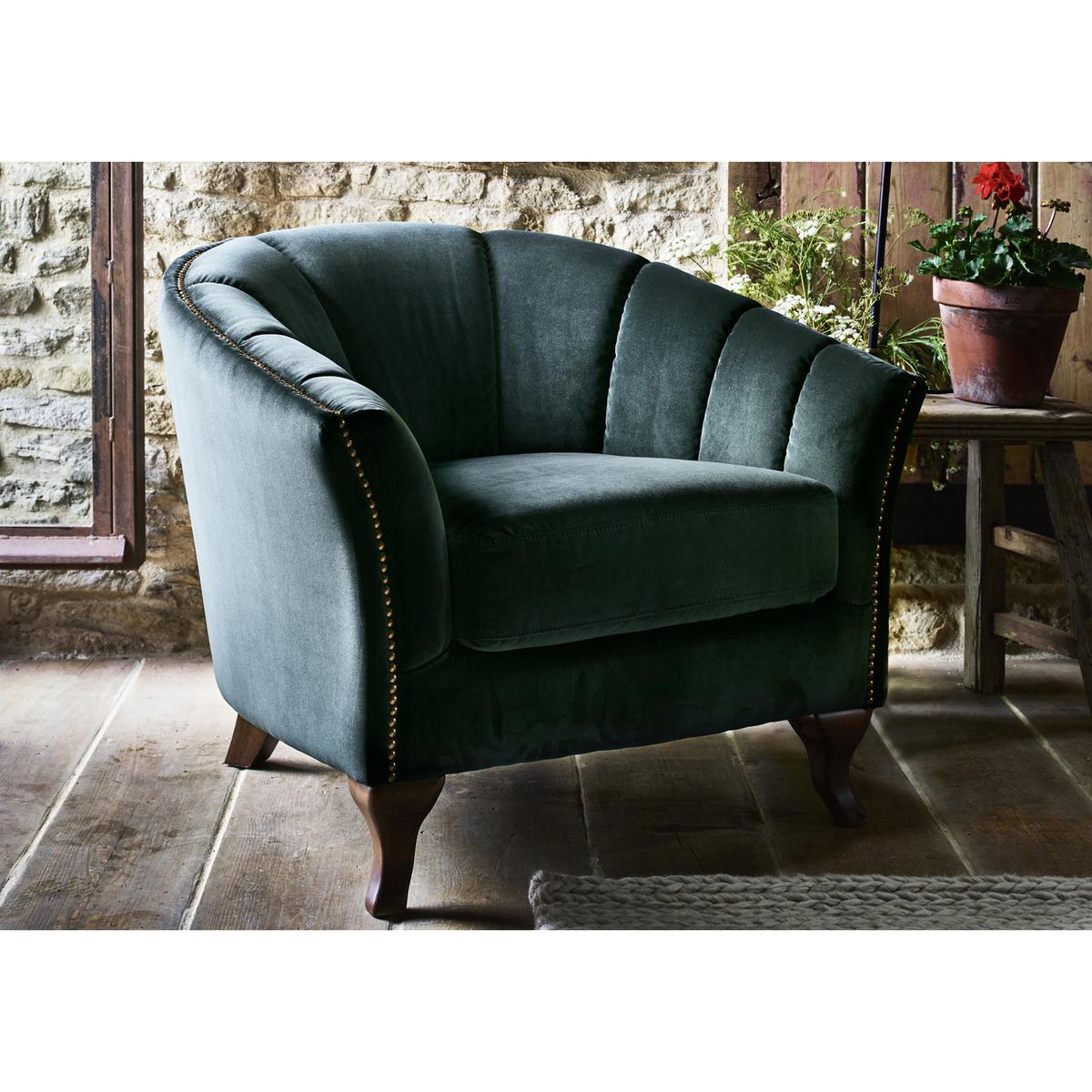 Alexander and James - New Romance Betsy Fabric Armchair - Beige – image 2