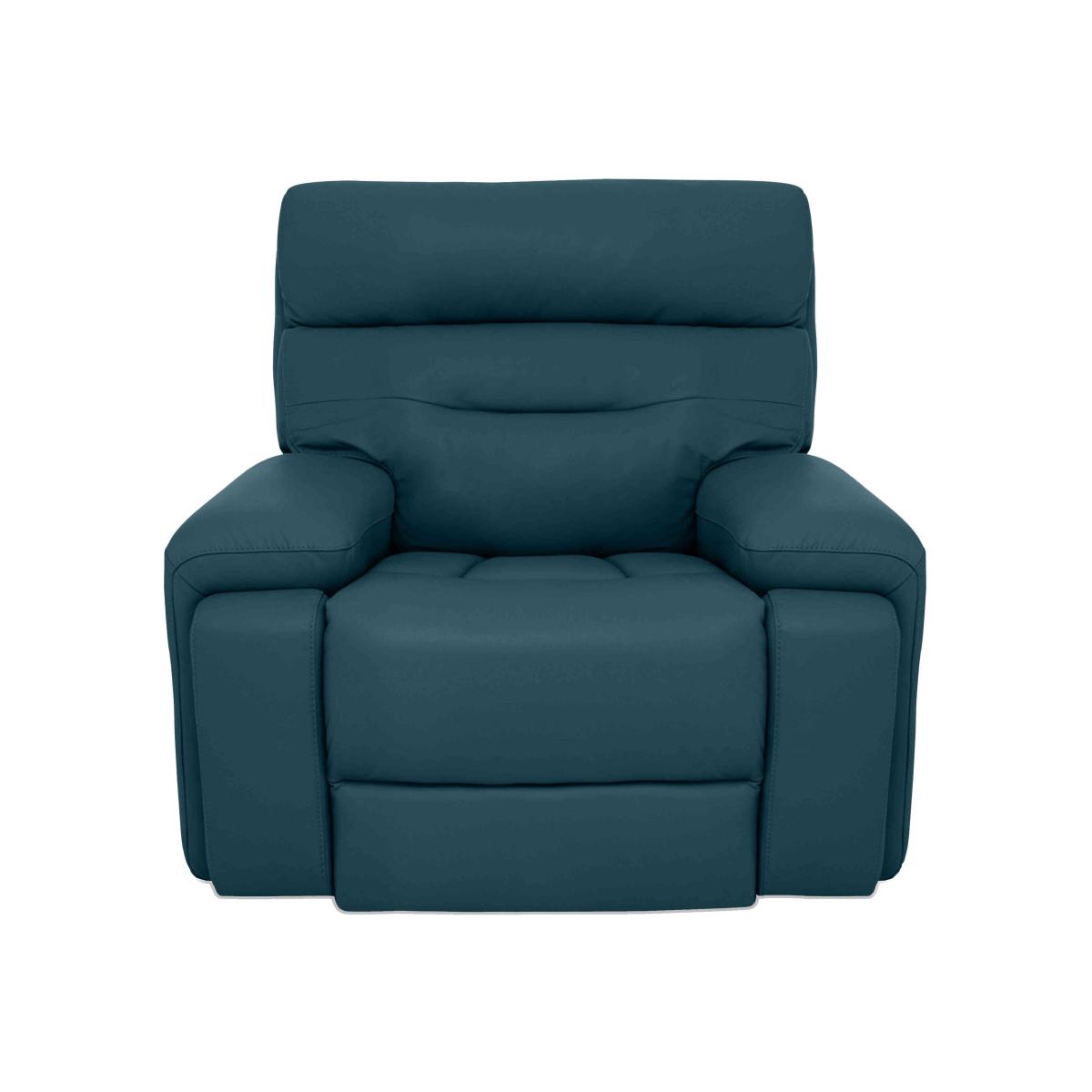 Cinemax Leather Chair - Midnight Jade