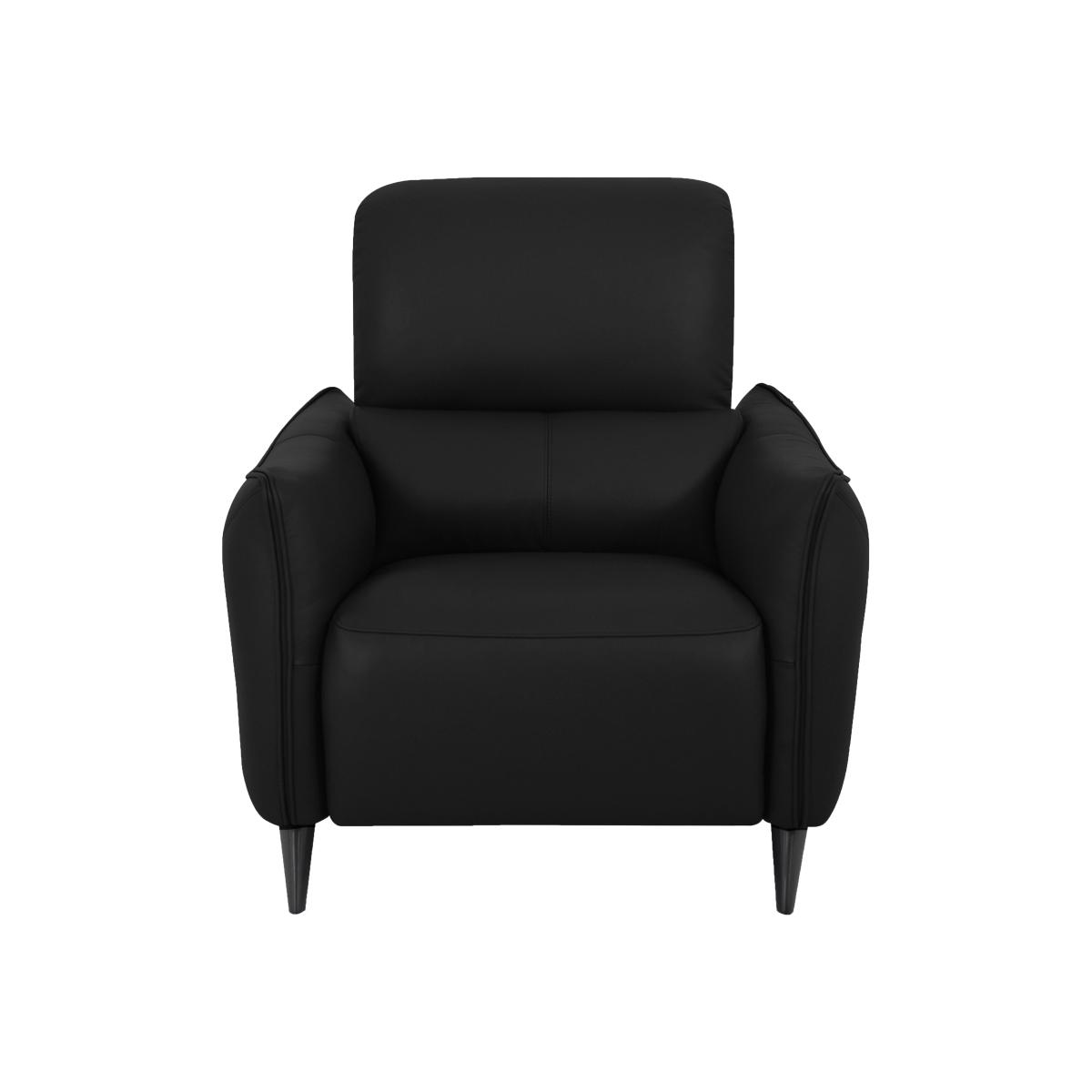 Domicil - Maddox Leather Power Recliner Chair - NN Black