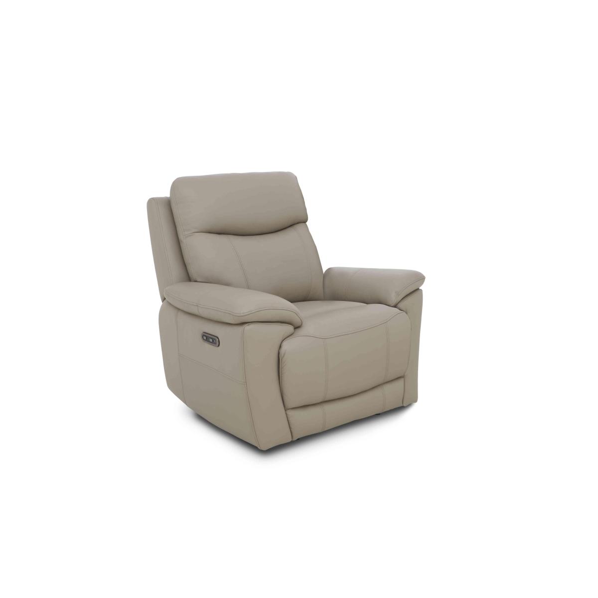 Sloane Leather Chair - Florida Lead Grey – image 4