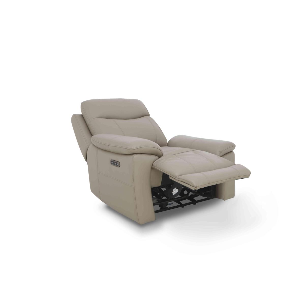 Sloane Leather Chair - Florida Lead Grey – image 5