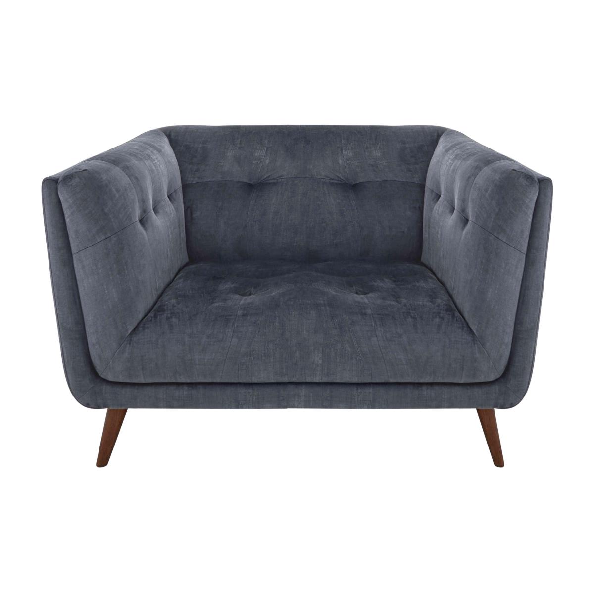 Rene Fabric Armchair - Heritage Granite