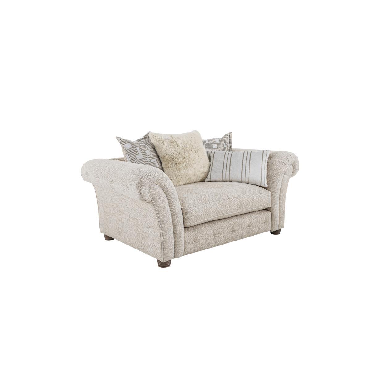 Oyster Bay Fabric Scatterback Snuggler - Grey – image 3