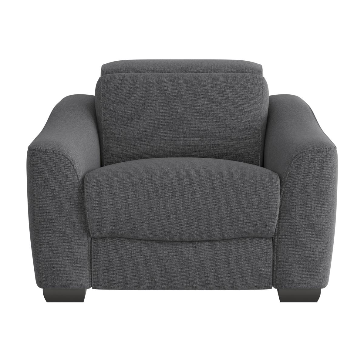Xavier Fabric Armchair - R39 Charcoal – image 1