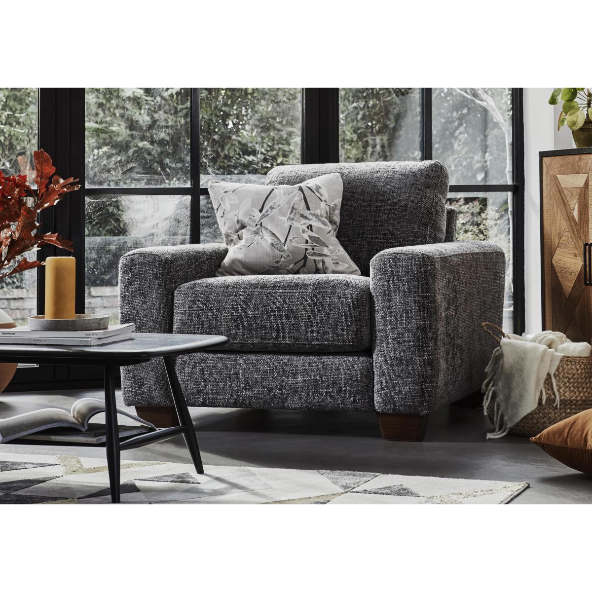 Retreat Fabric Armchair - Beige – image 2