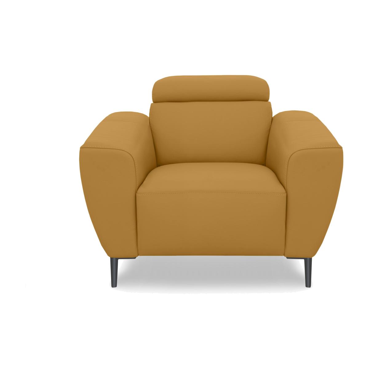 Nicoletti Italia - Milano Leather Chair - Torello Senape