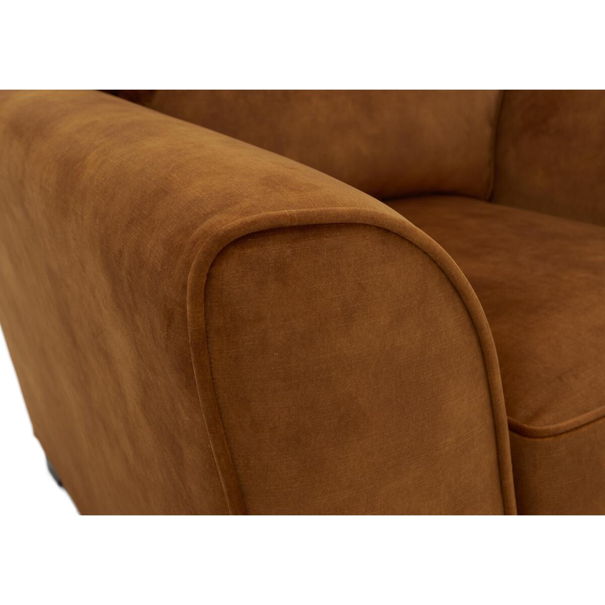 Nelly Fabric Snuggler Armchair - Pink – image 2