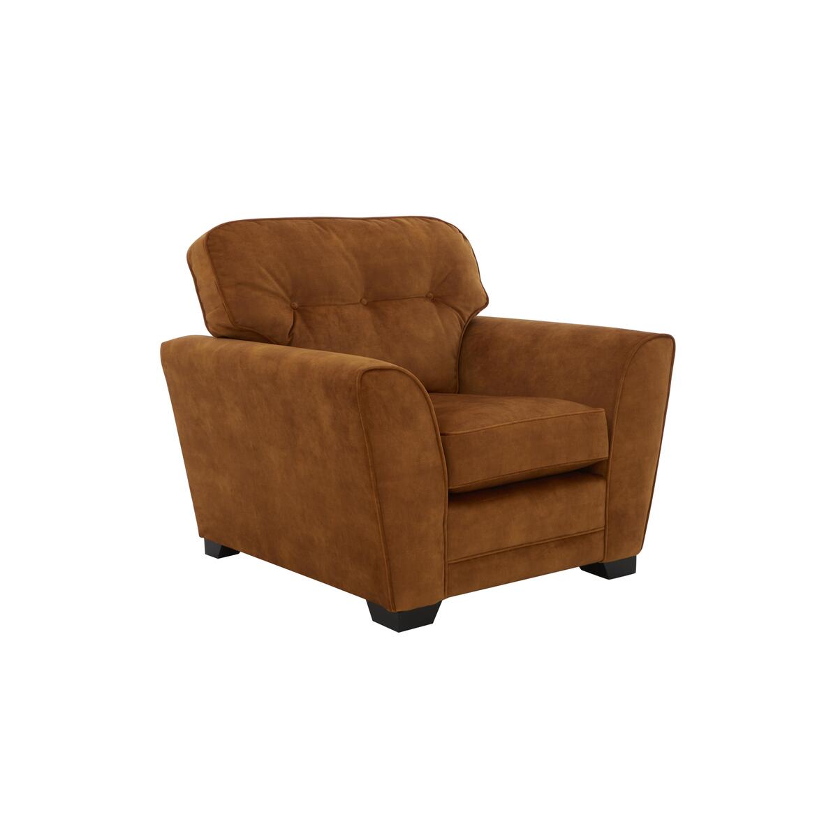 Nelly Fabric Snuggler Armchair - Pink – image 4