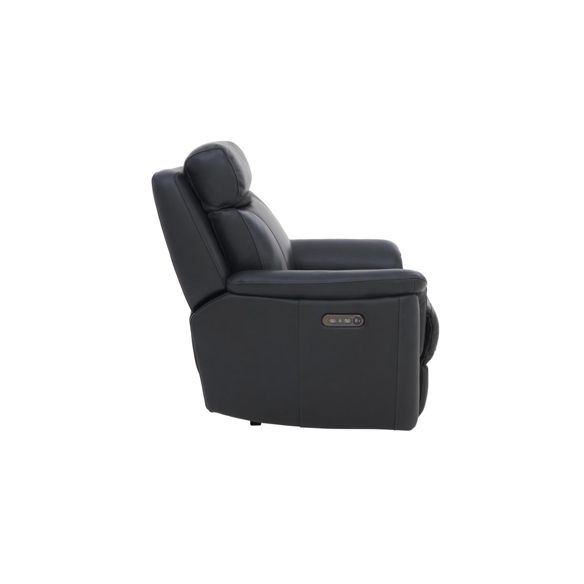 Orlando Leather Chair - Grey – image 6