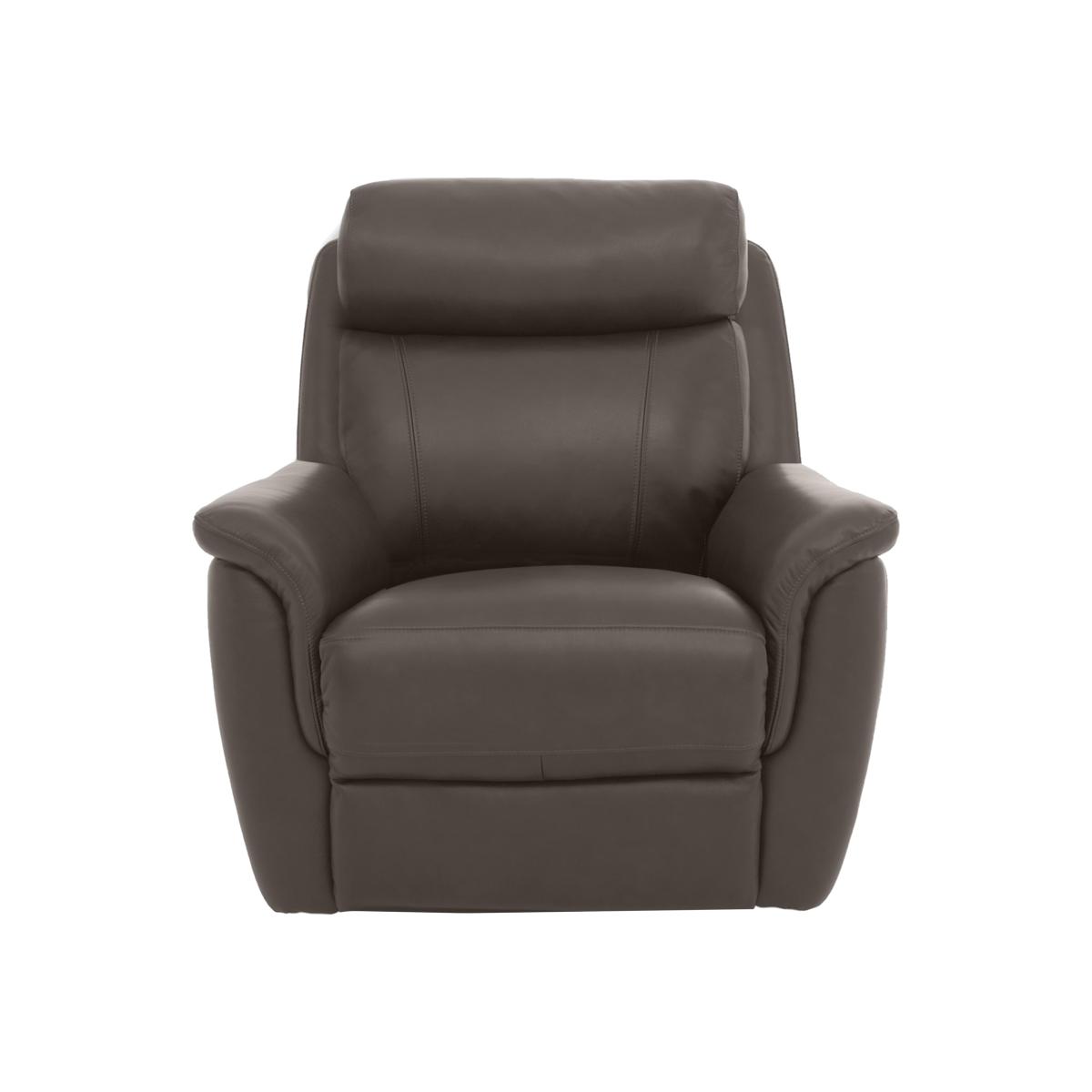 Orlando Leather Chair - Grey – image 1