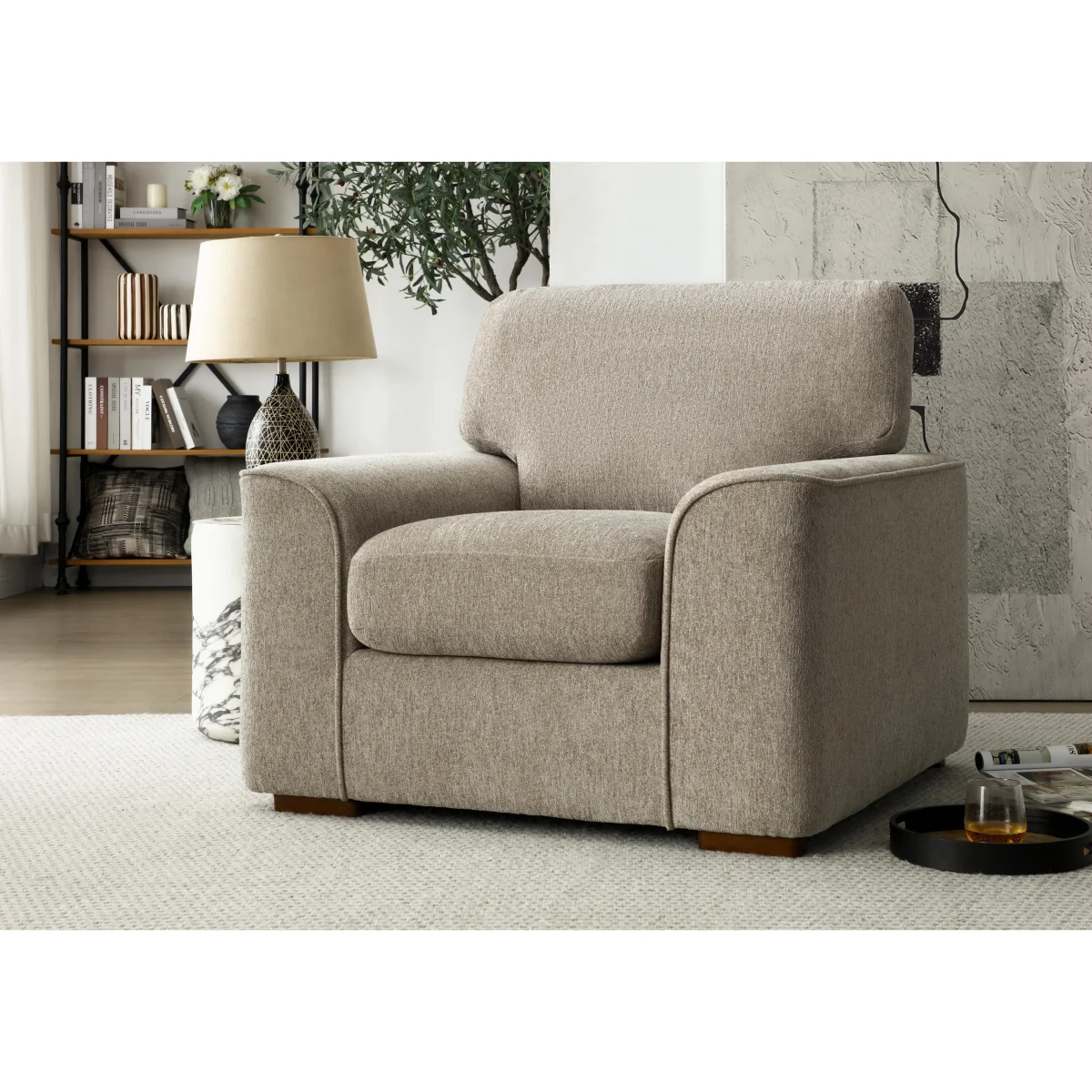 Emilia Fabric Armchair - Sofas and Armchairs - In Time for Christmas – image 2