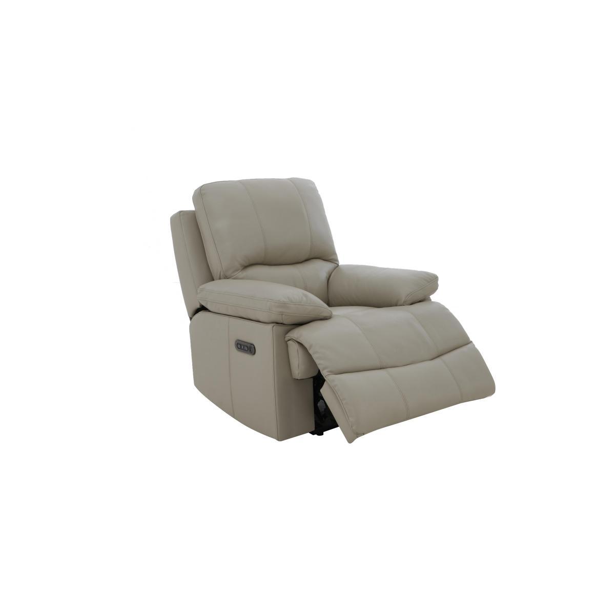 Dallas Pure Leather Power Recliner Armchair With USB Port – image 5