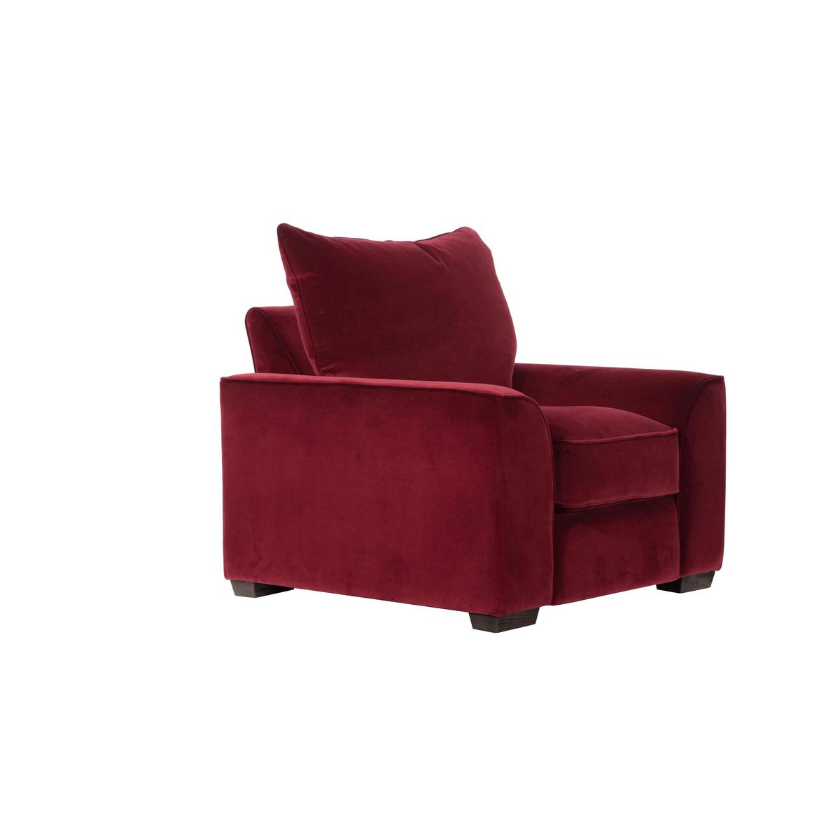 Collins and Hayes - Jarvis Fabric Armchair - Blue – image 6
