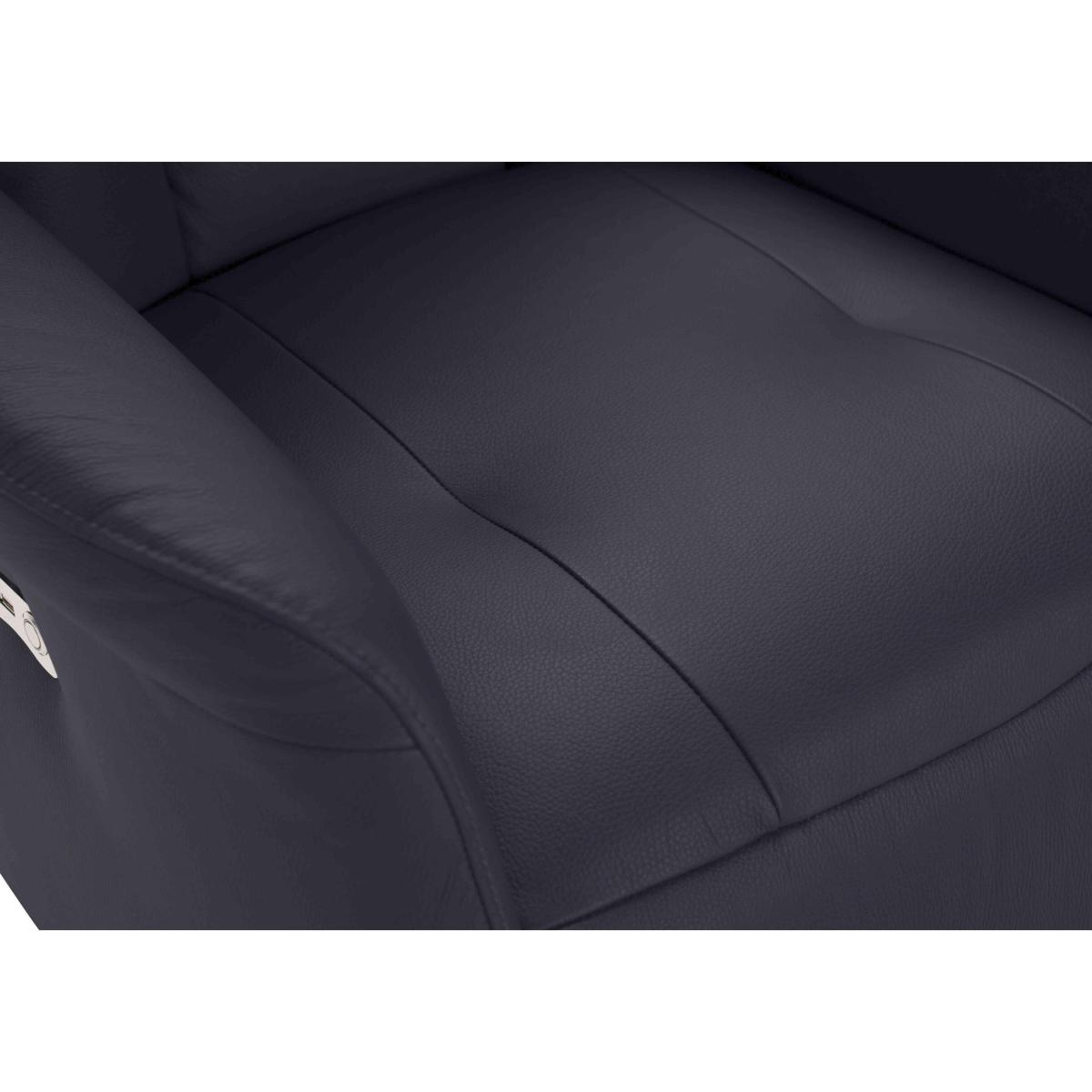 Nicoletti - Tricolour Carlo Leather Swivel Battery Recliner Chair – image 5